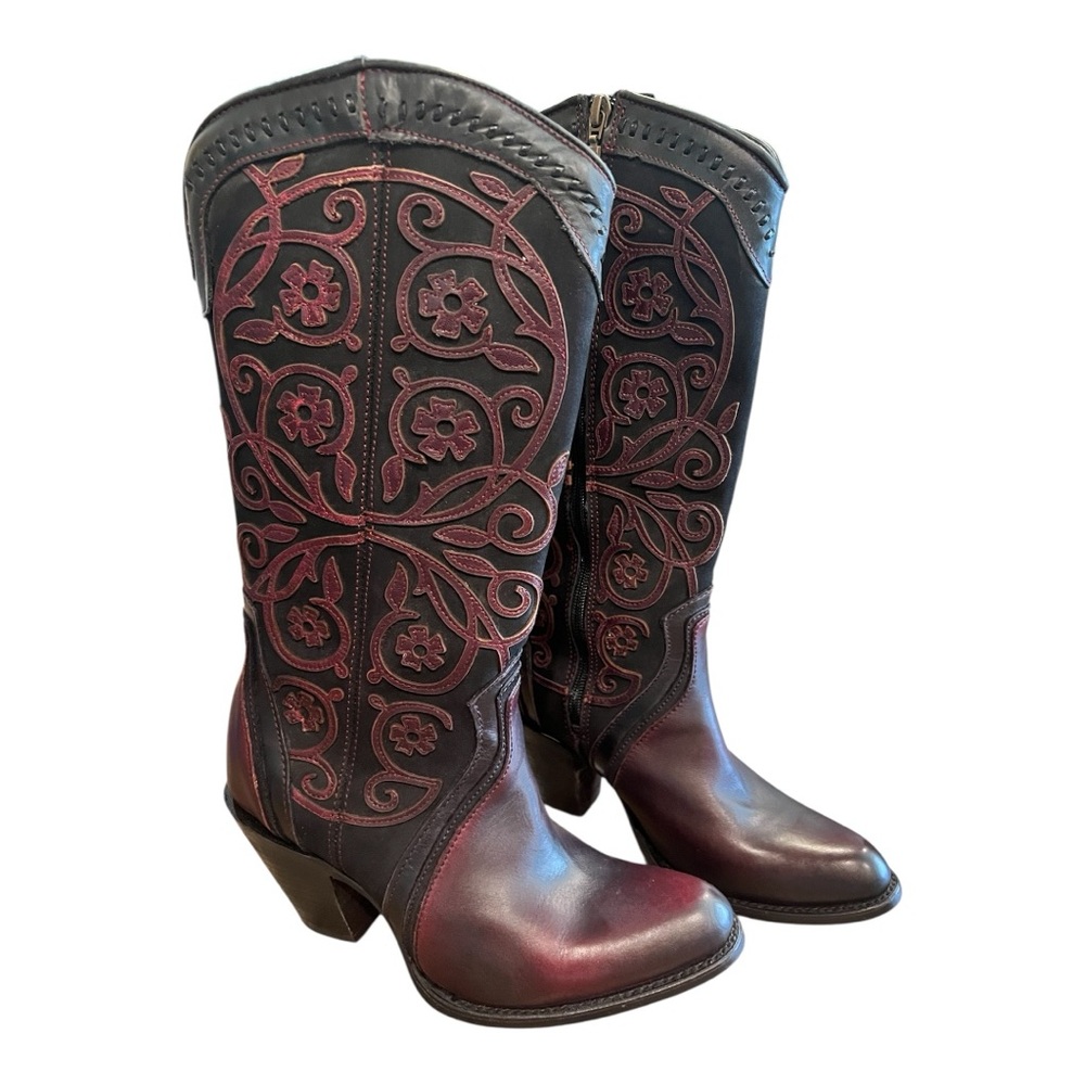 Cuadra 2Q05TR Women's Urban Calf Boots Size 8 Like New - Picture 3 of 10